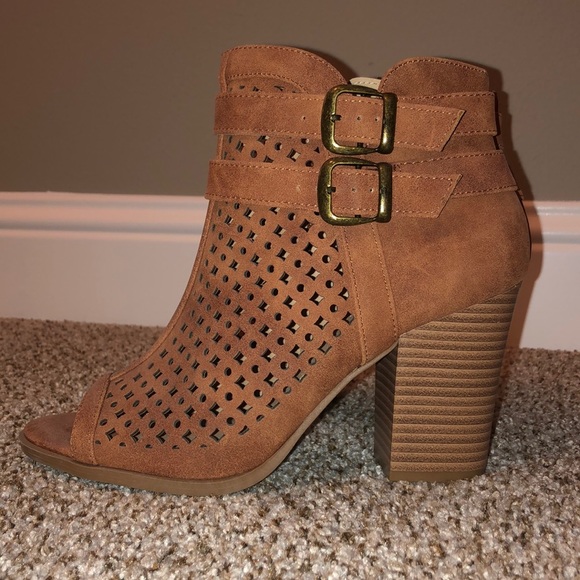 Brash Shoes - Open toe bootie